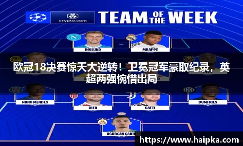 欧冠18决赛惊天大逆转！卫冕冠军豪取纪录，英超两强惋惜出局
